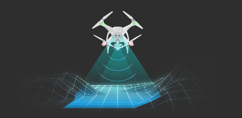 Le Phantom 4 contourne les obstacles