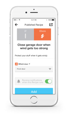 IFTTT-anemomtre-netatmo