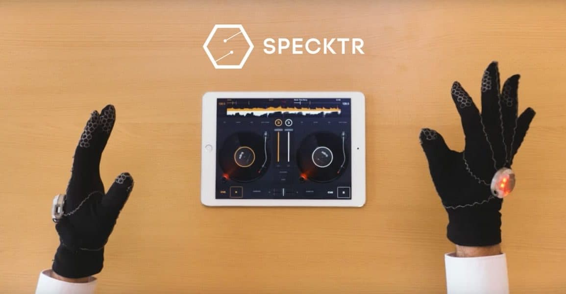 Specktr, le gant connecté pour vos compositions musicales