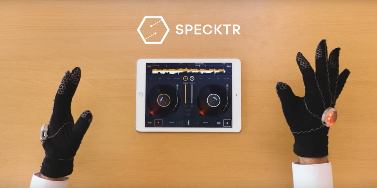 Specktr, le gant connecté pour vos compositions musicales