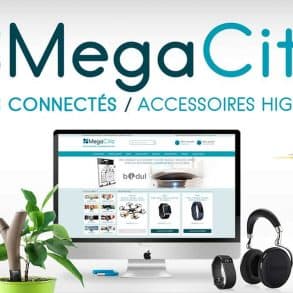 MegaCitiz, site e-commerce d'objets connectés