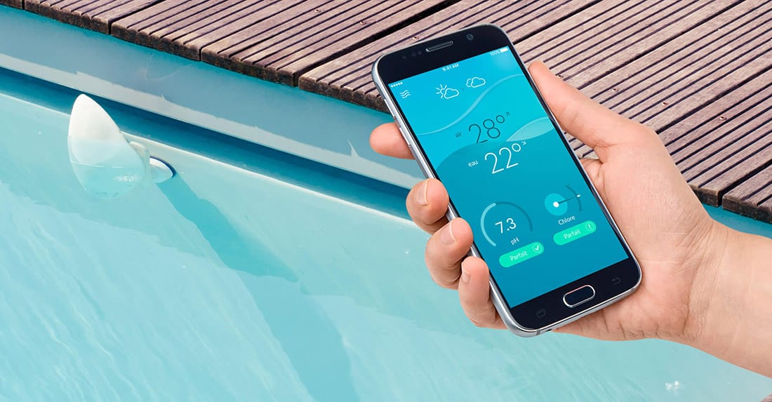 Thermomètre Piscine Bluetooth