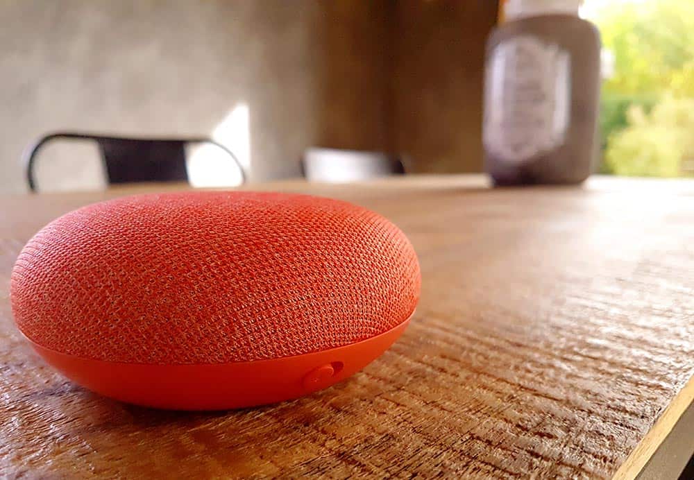 Test de l'assistant vocal Google Home Mini