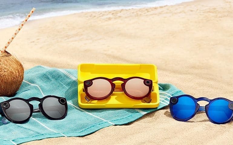 Snapchat réitère ses lunettes de soleil connectées