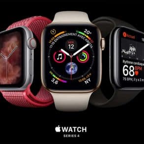 Sortie de l'Apple Watch Series 4