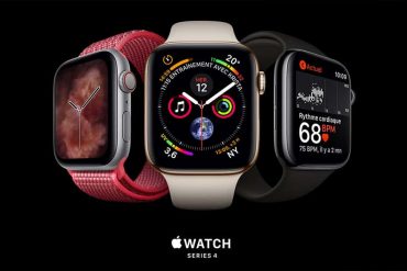 Sortie de l'Apple Watch Series 4