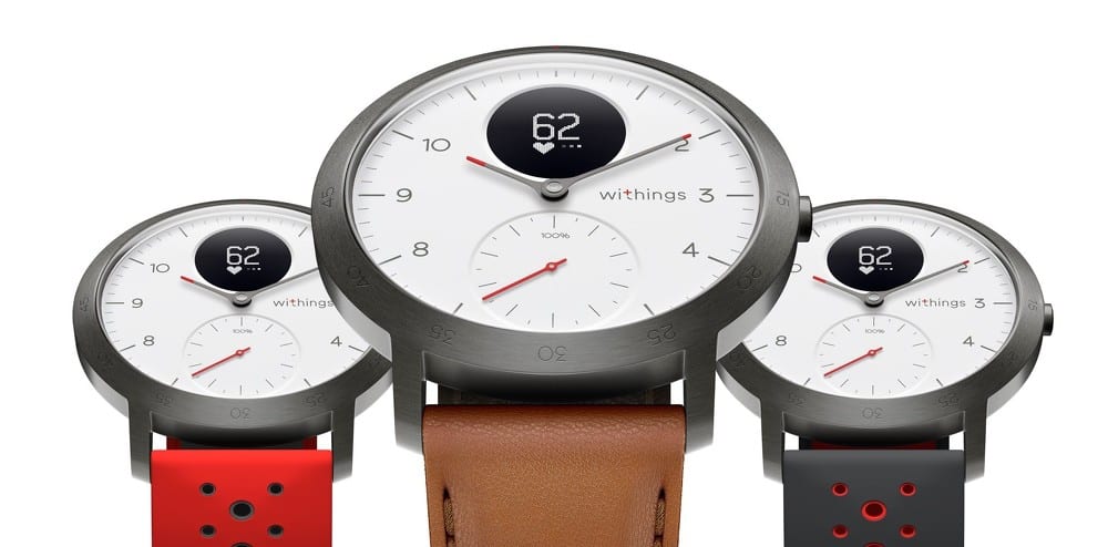 Nouvelle montre connectée hybride Withings Steel HR Sport