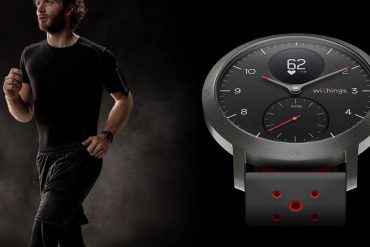 Montre connectée hybride Withings Steel HR Sport