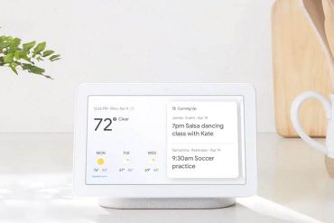 Le Home Hub, l'écran connecté de Google