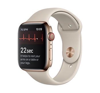 La fonction electrocardiogramme fait son apparition avec la nouvelle mise à jour de WatchOS