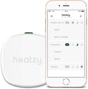 Heatzy PILOTE - programmateur connecté pour radiateurs électriques