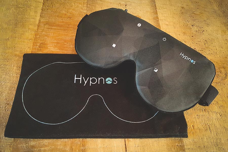 Test du masque d'hypnose connecté Hypnos