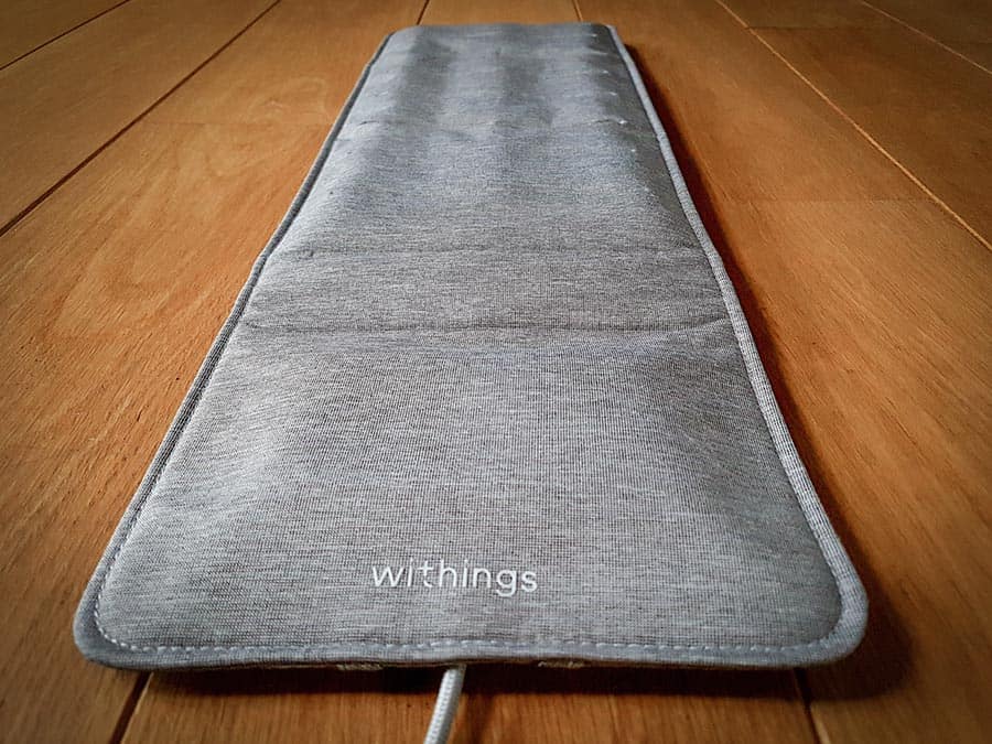 Test du capteur de sommeil Withings Sleep