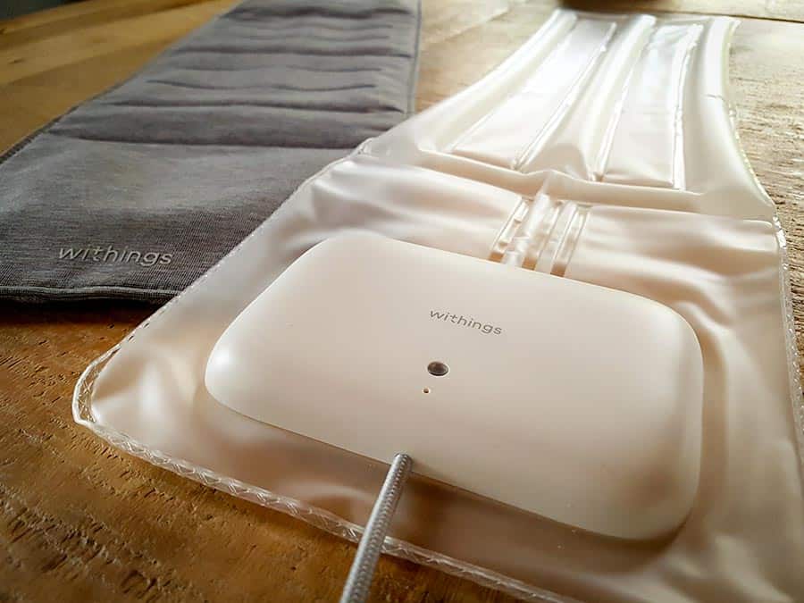 Test du capteur de sommeil Withings Sleep