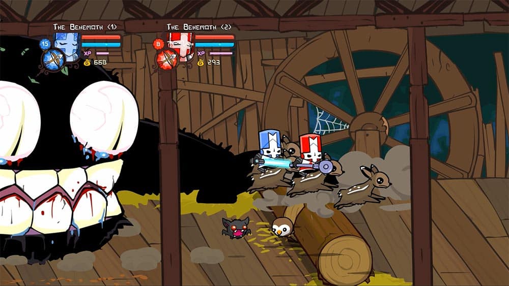 Test du jeu Castle Crashers Remastered réalisé sur Nintendo Switch