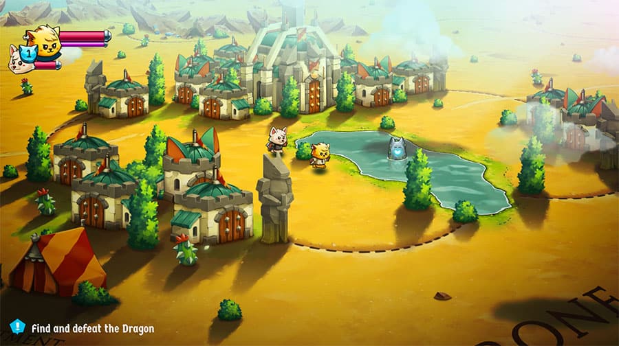 Test du jeu Cat Quest 2 réalisé sur Nintendo Switch