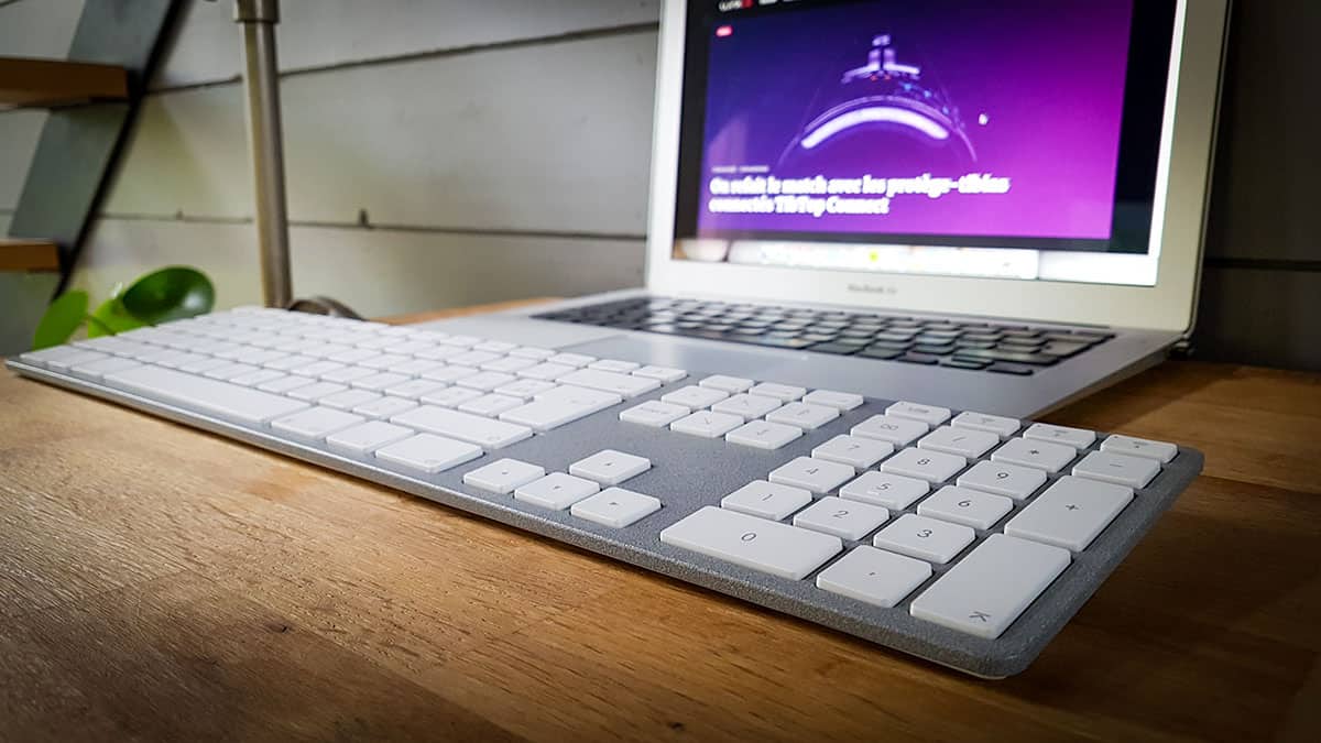 Test du clavier CTRL Bluejour Bluetooth & USB pour MAC