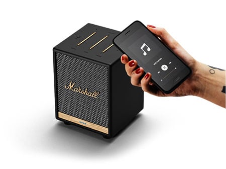 Marshall lance Uxbridge Voice, sa nouvelle enceinte bluetooth 