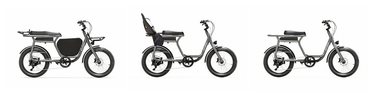 Yuvy, le vélo électrique biplace modulable d'Elwing