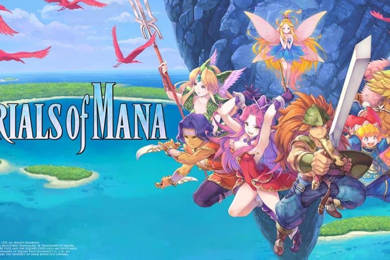 Test du jeu Trials of Mana réalisé sur la playstation 4