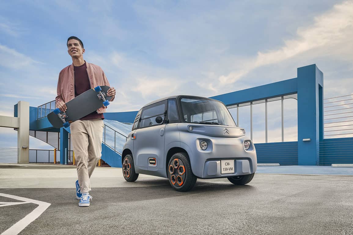 Citroen AMI, la voiture 100% electrique