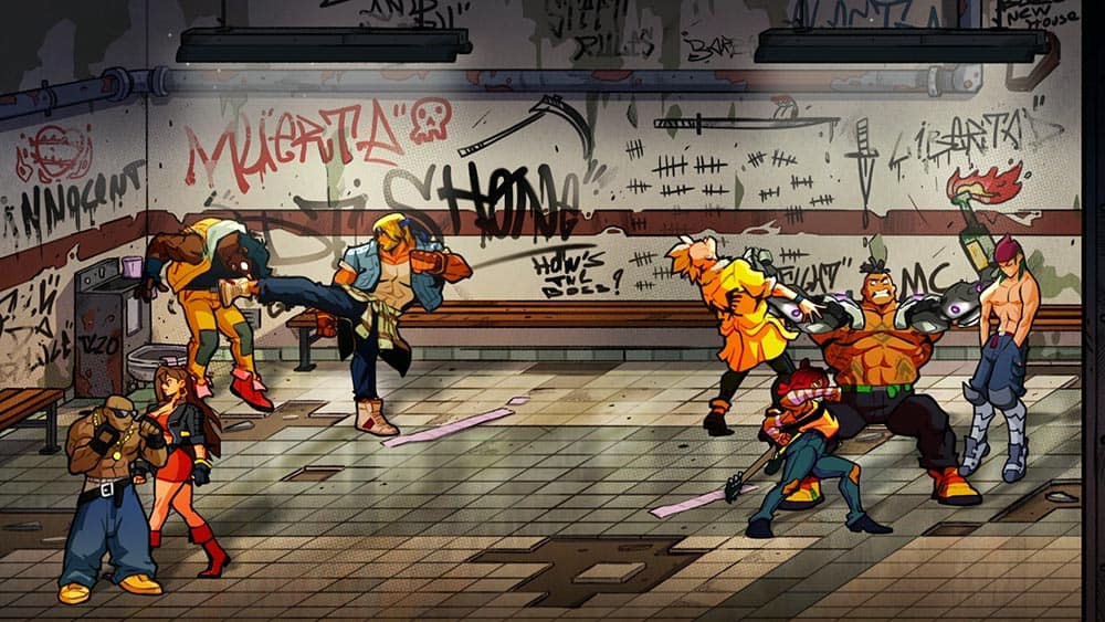 Test du jeu Streets Of Rage 4 réalisé sur la Nintendo Switch