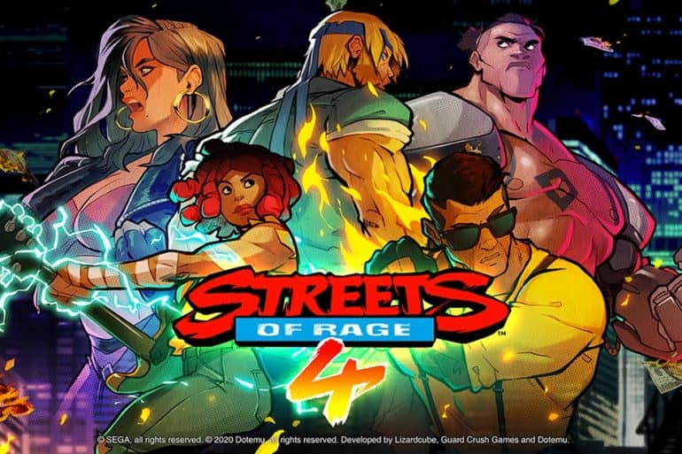 Test du jeu Streets Of Rage 4 réalisé sur la Nintendo Switch