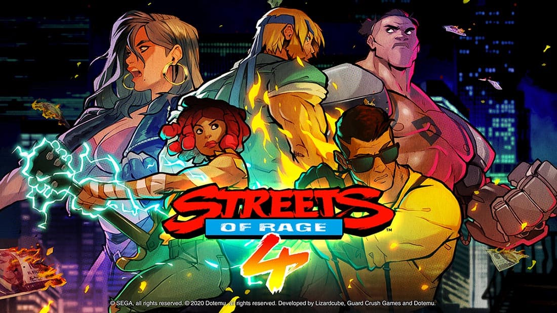 Test du jeu Streets Of Rage 4 réalisé sur la Nintendo Switch
