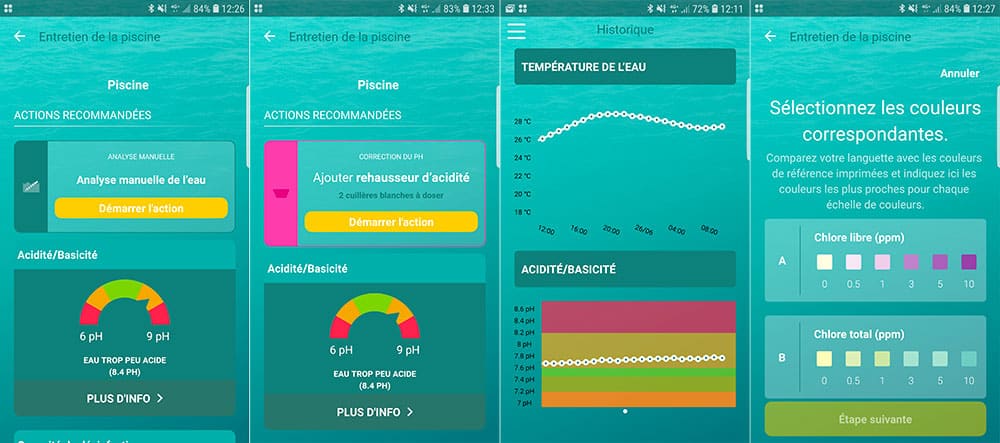 L'application mobile Iopool