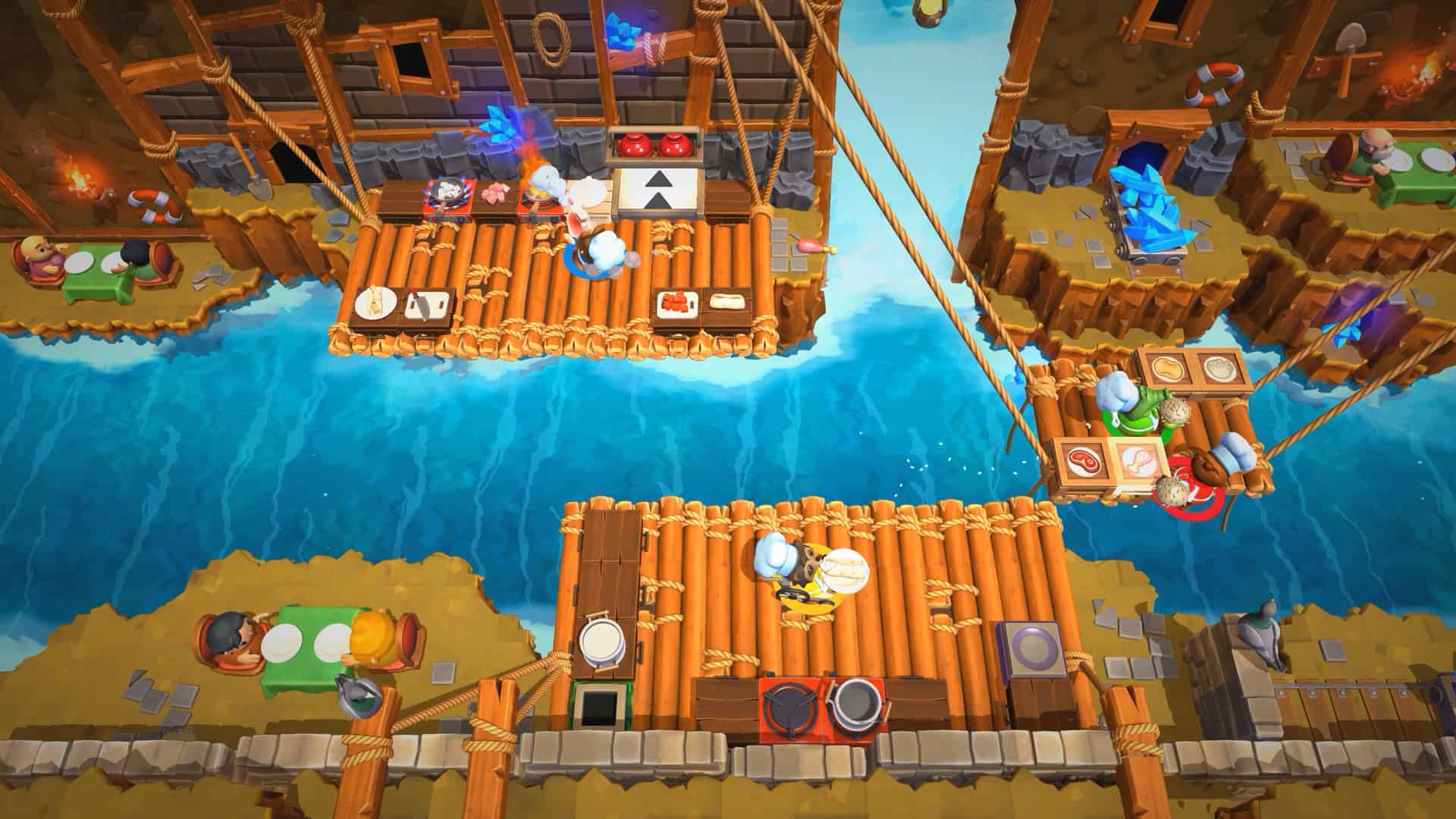 Test du jeu Overcooked 2 réalisé sur Nintendo Switch