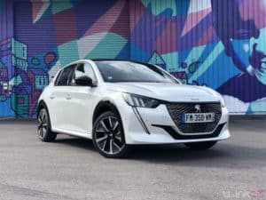 Peugeot e208 - 3/4 avant