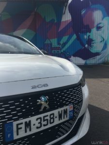 Peugeot e208 - calandre