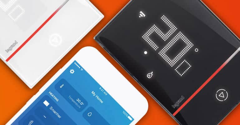 Legrand dévoile son nouveau thermostat design et connecté