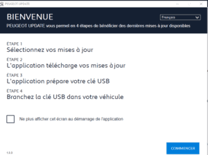 Peugeot Update - Maj processus