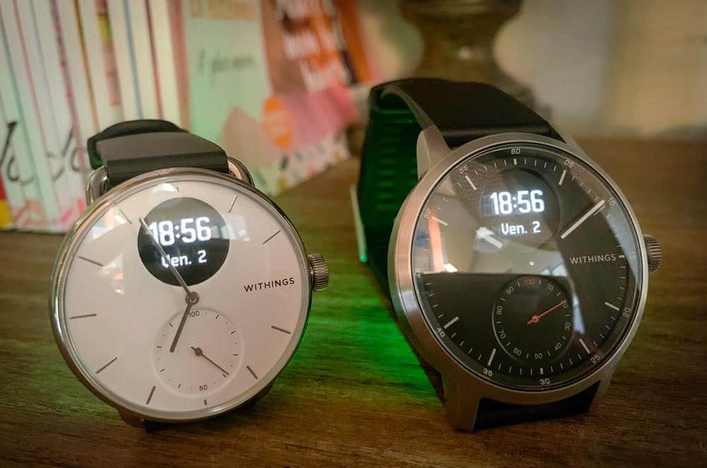 Montres connectées hybrides Withings ScanWatch