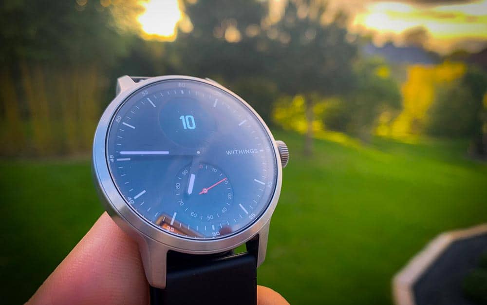 Test de la montre connectée hybride ScanWatch de Withings