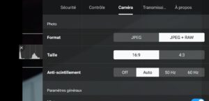 Appli DJI FLY pour Mini 2