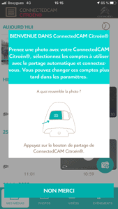 Citroën ConnectedCAM - Didacticiel prise de vue photo