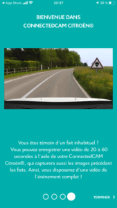 Citroën ConnectedCAM - Didacticiel explications