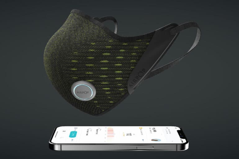 AirPop Active+, le masque confort et intelligent