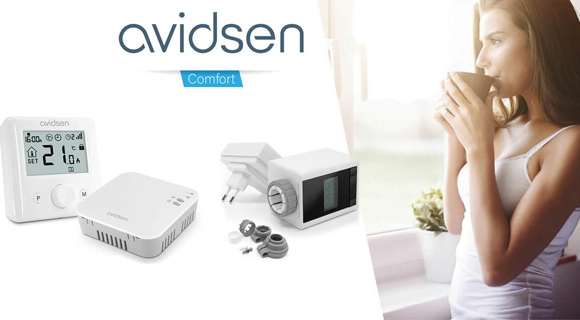 Avidsen allège votre facture de chauffage avec ses solutions thermostatiques