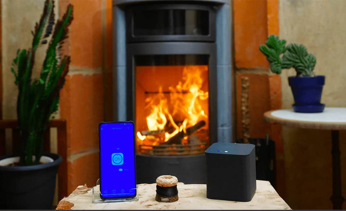 Flam'connect : Allumez votre poêle à bois à distance