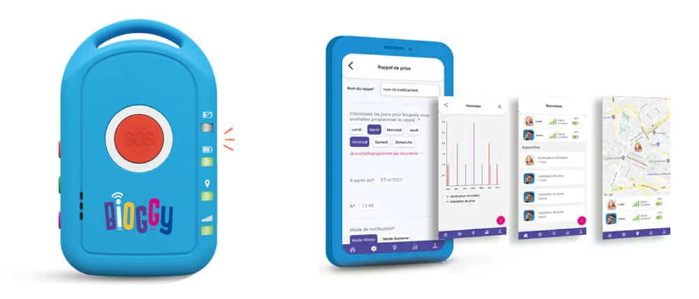 Bioggy, le boîtier connecté qui aide l'enfant dans le suivi d'un traitement