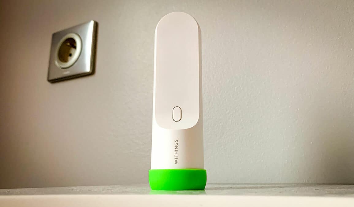 Test du thermomètre connecté Withings Thermo