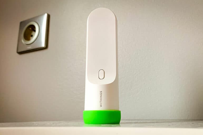 Test du thermomètre connecté Withings Thermo