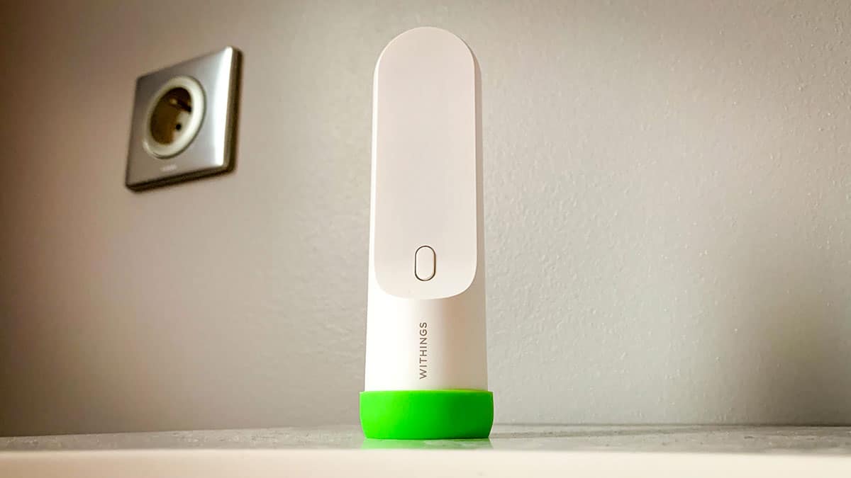 Test du thermomètre connecté Withings Thermo