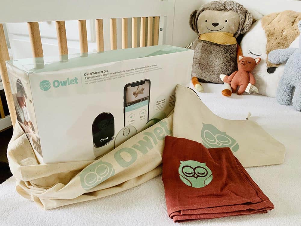 Test de la caméra et de la chaussette connectées d'Owlet Baby Care