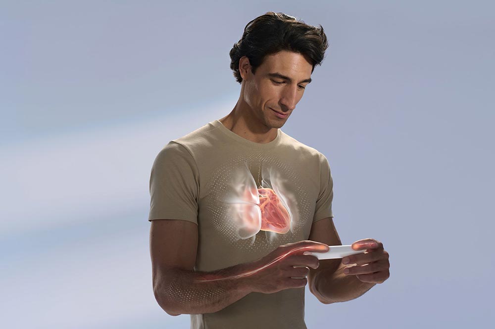 un ECG médicalement certifié pour détecter certains troubles cardiaques comme la fibrillation auriculaire