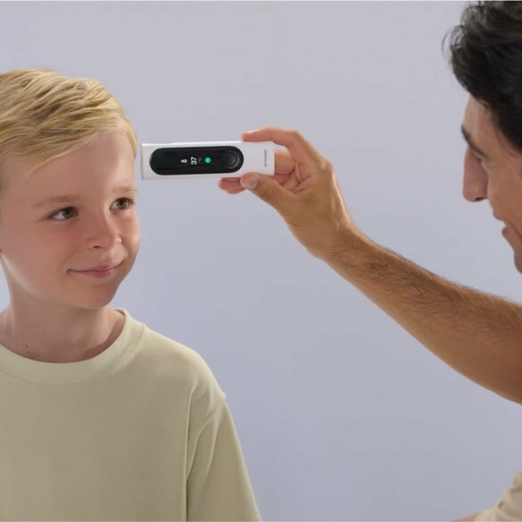 BeamO de Withings, le thermomètre 4-en-1. Température, ECG, oxymètre, stéthoscope : votre bilan santé complet à domicile.