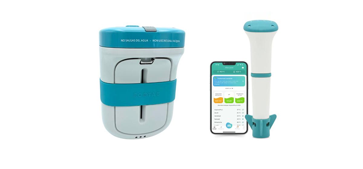 EcoTab par iopool : le diffuseur de chlore intelligent, solaire et connecté